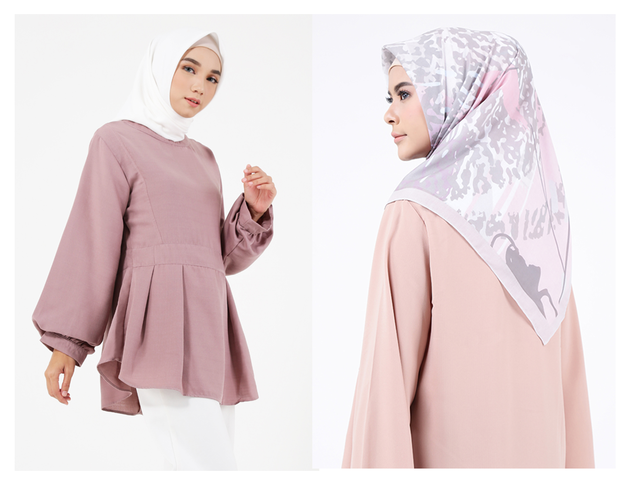  Warna  Jilbab Yang  Cocok  Untuk  Baju Ungu Pastel desain 