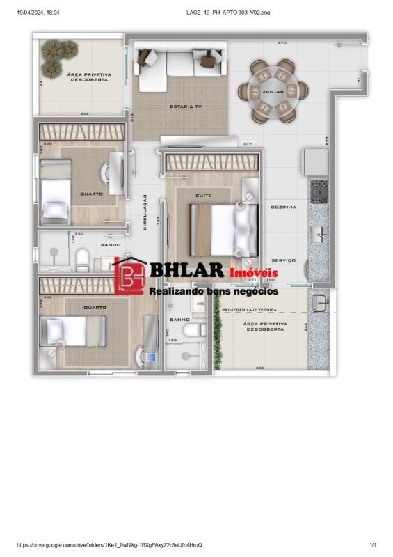 Apartamento, 3 quartos, 74 m² - Foto 9