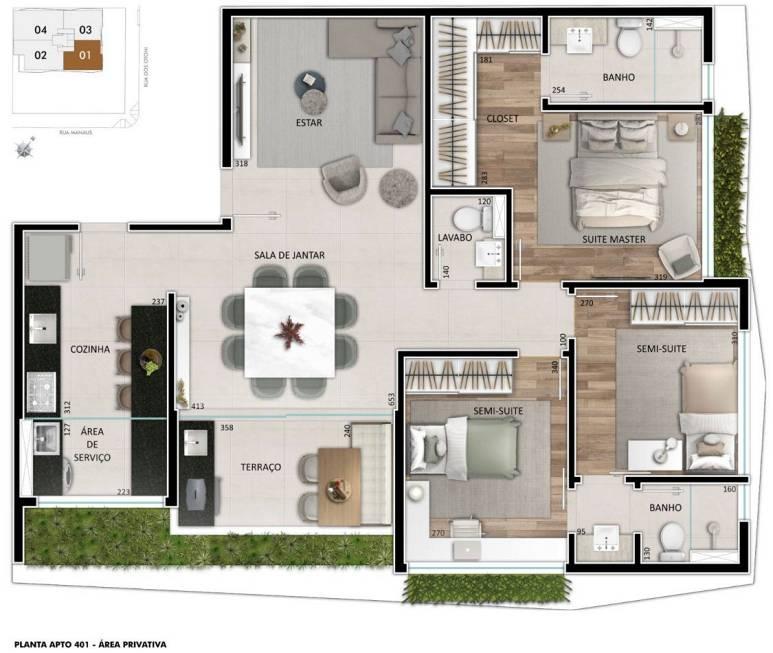 Apartamento, 3 quartos, 91 m² - Foto 16