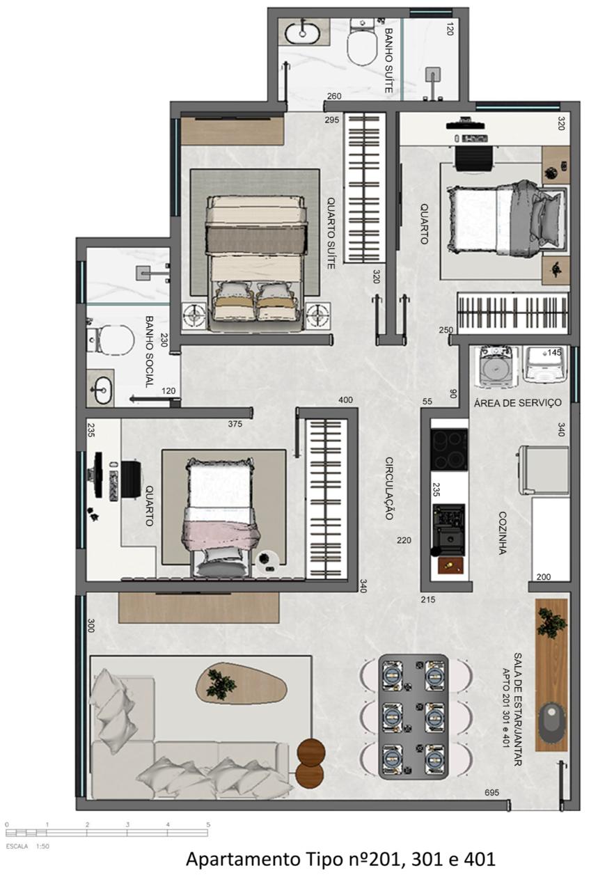 Apartamento, 3 quartos, 70 m² - Foto 14