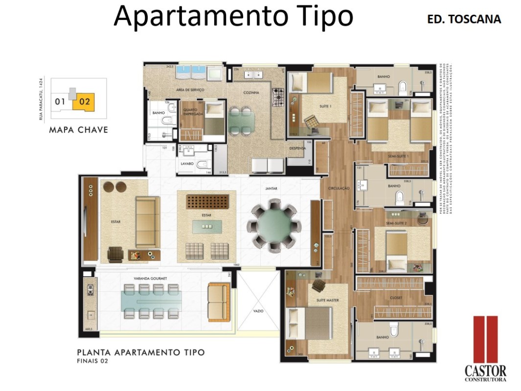 Apartamento, 4 quartos, 181 m² - Foto 2