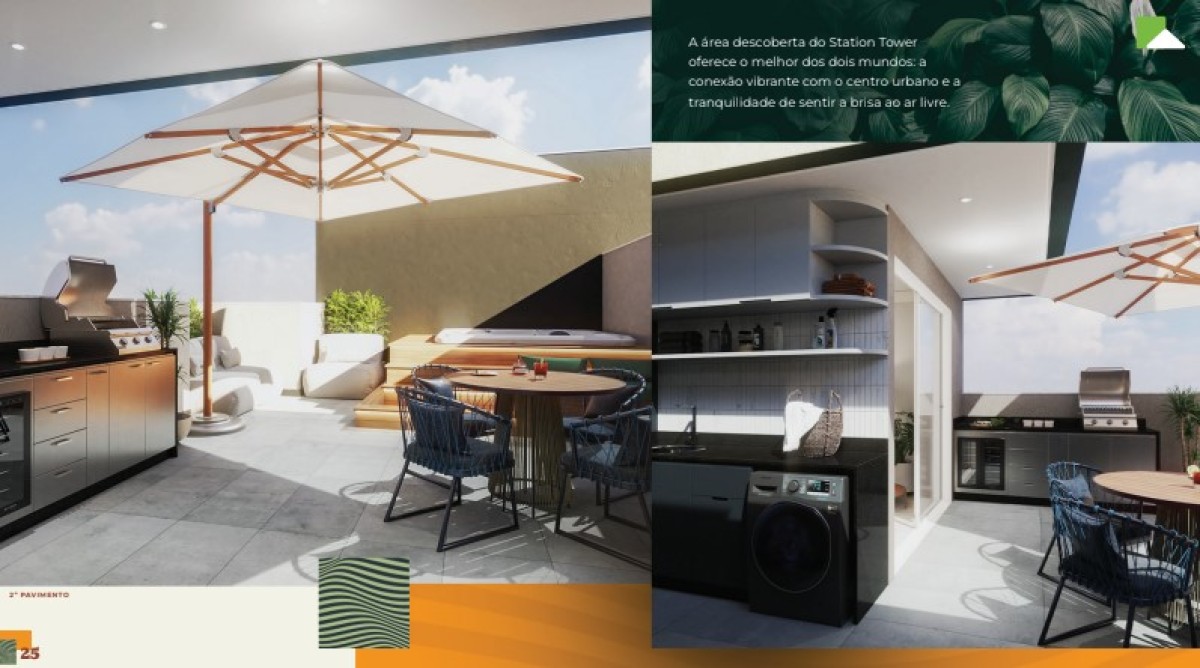 Cobertura, 2 quartos, 69 m² - Foto 2