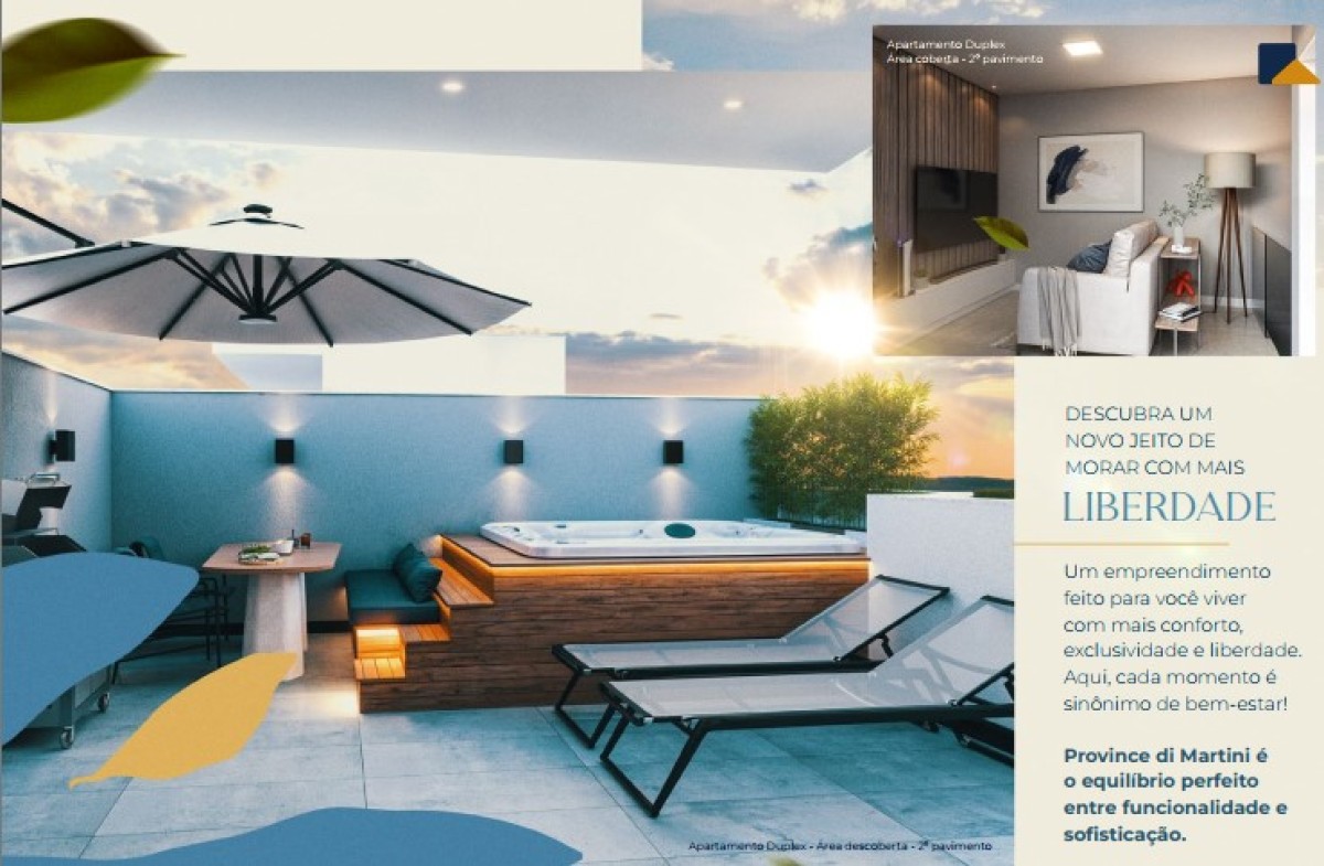 Cobertura, 2 quartos, 69 m² - Foto 2