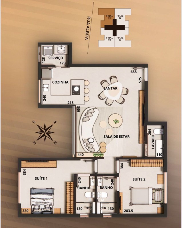 Apartamento, 2 quartos, 85 m² - Foto 10