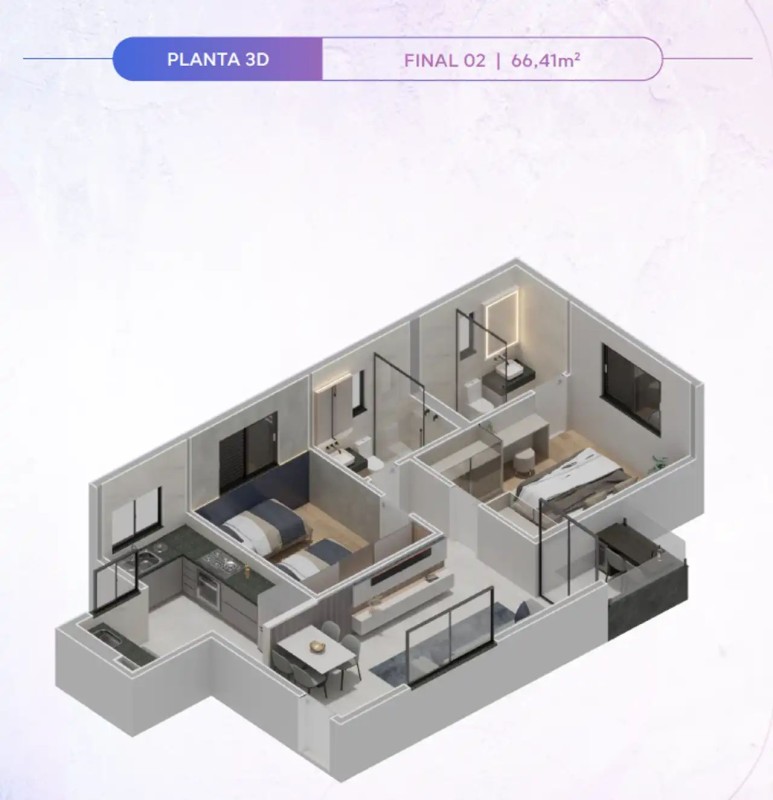 Cobertura, 2 quartos, 128 m² - Foto 10