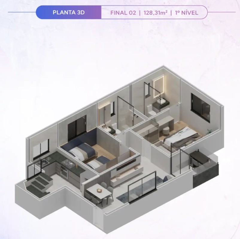 Cobertura, 2 quartos, 128 m² - Foto 14