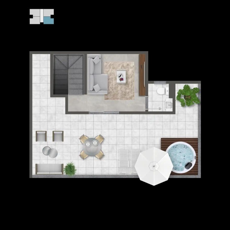 Cobertura, 2 quartos, 113 m² - Foto 10