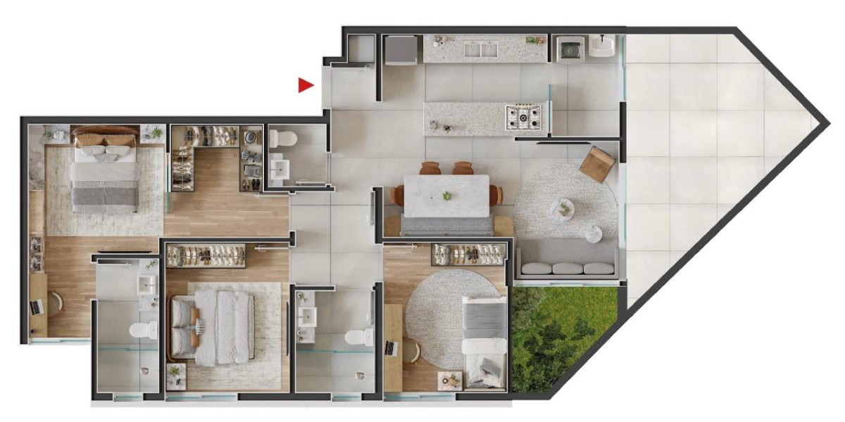 Apartamento, 3 quartos, 98 m² - Foto 11