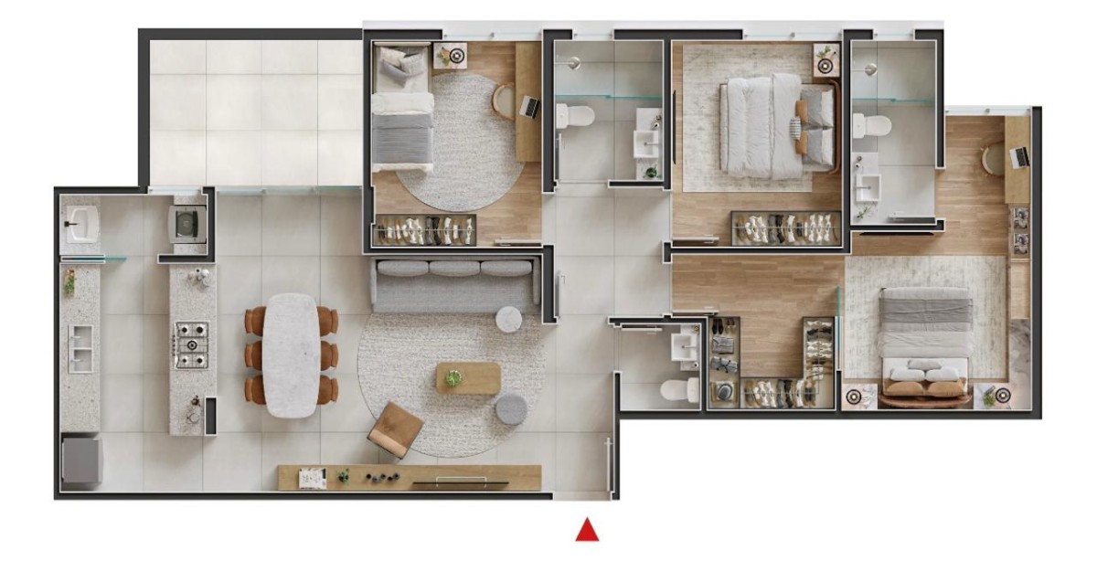 Apartamento, 3 quartos, 98 m² - Foto 13