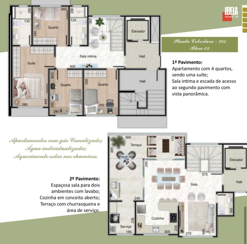 Cobertura, 4 quartos, 140 m² - Foto 3