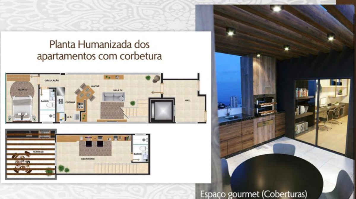 Cobertura, 2 quartos, 91 m² - Foto 1