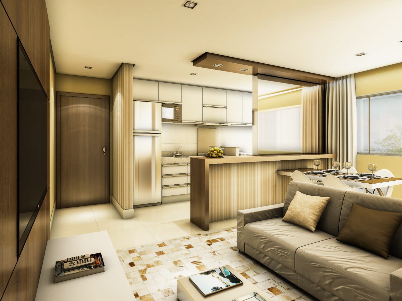 Apartamento, 3 quartos, 77 m² - Foto 1