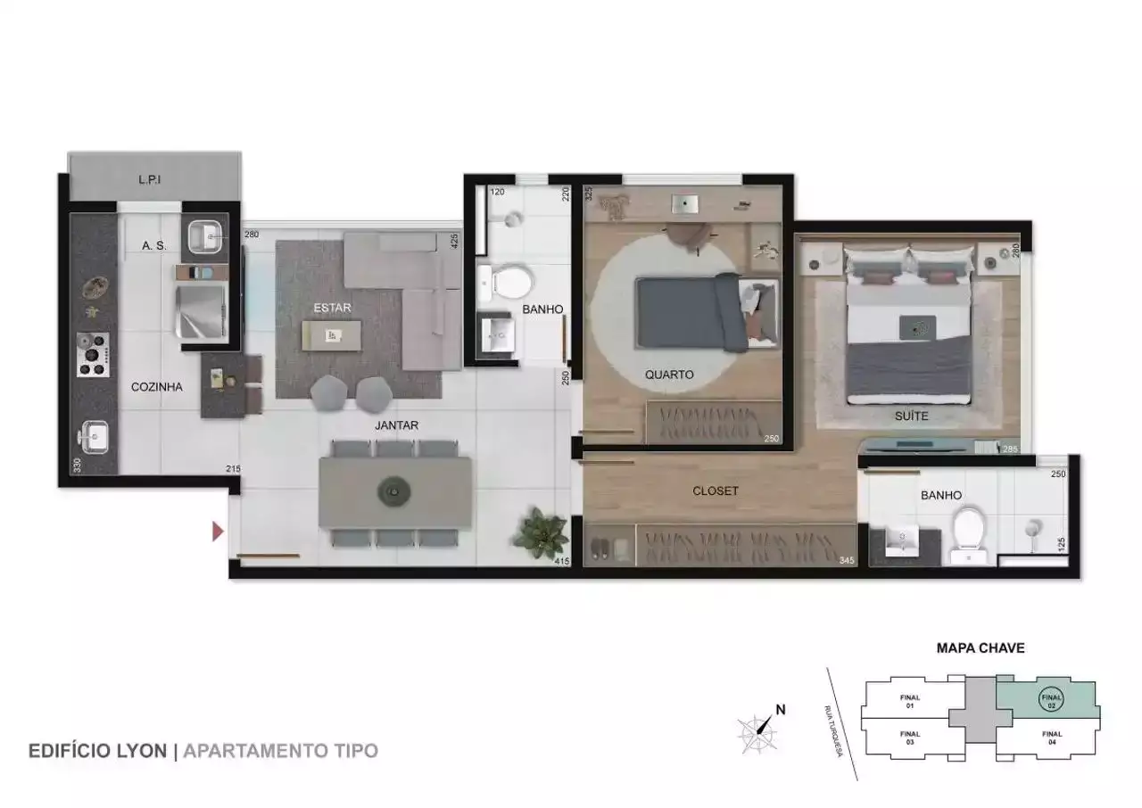Cobertura, 2 quartos, 117 m² - Foto 11