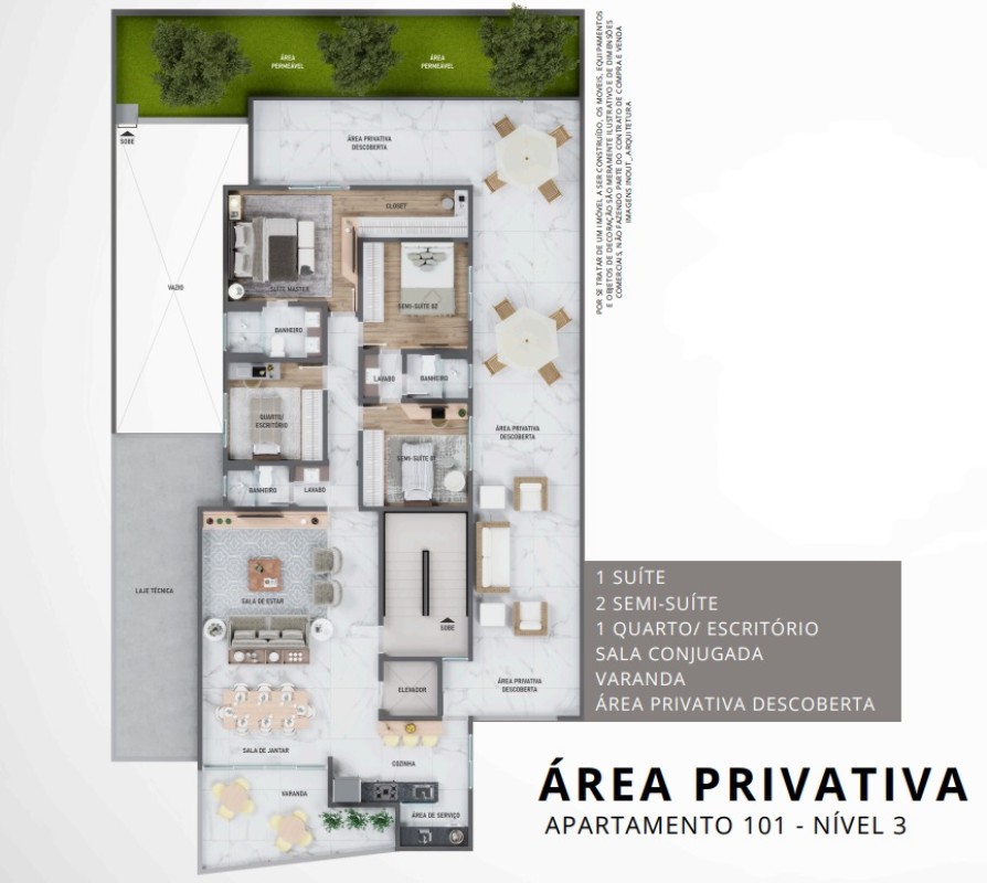 Apartamento, 4 quartos, 145 m² - Foto 5