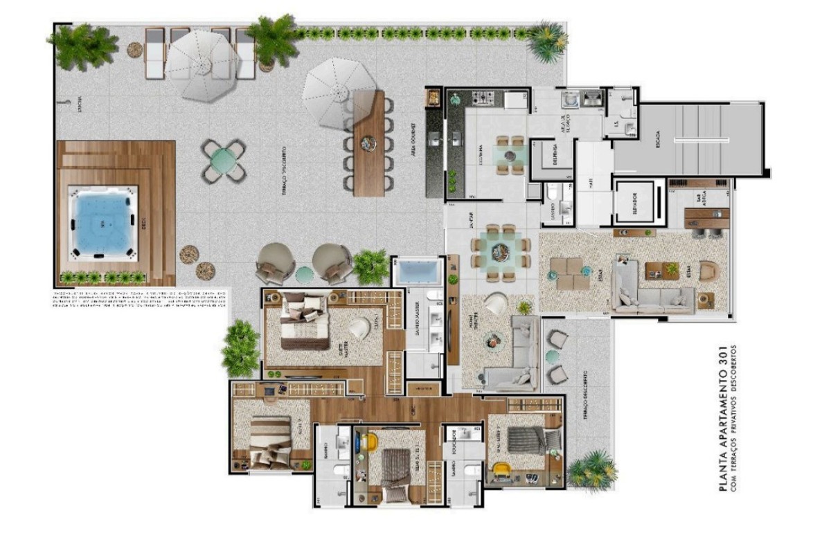 Apartamento, 4 quartos, 757 m² - Foto 2