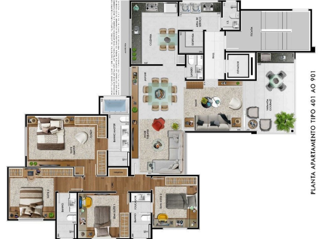 Apartamento, 4 quartos, 160 m² - Foto 13