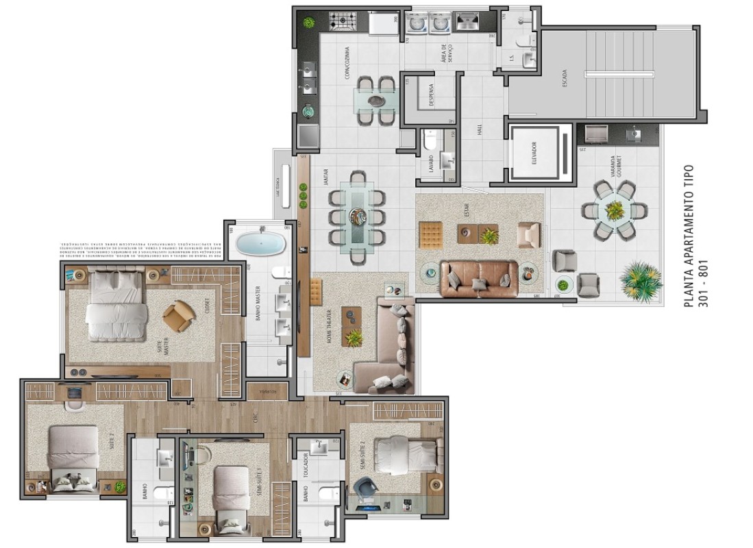 Apartamento, 4 quartos, 156 m² - Foto 13