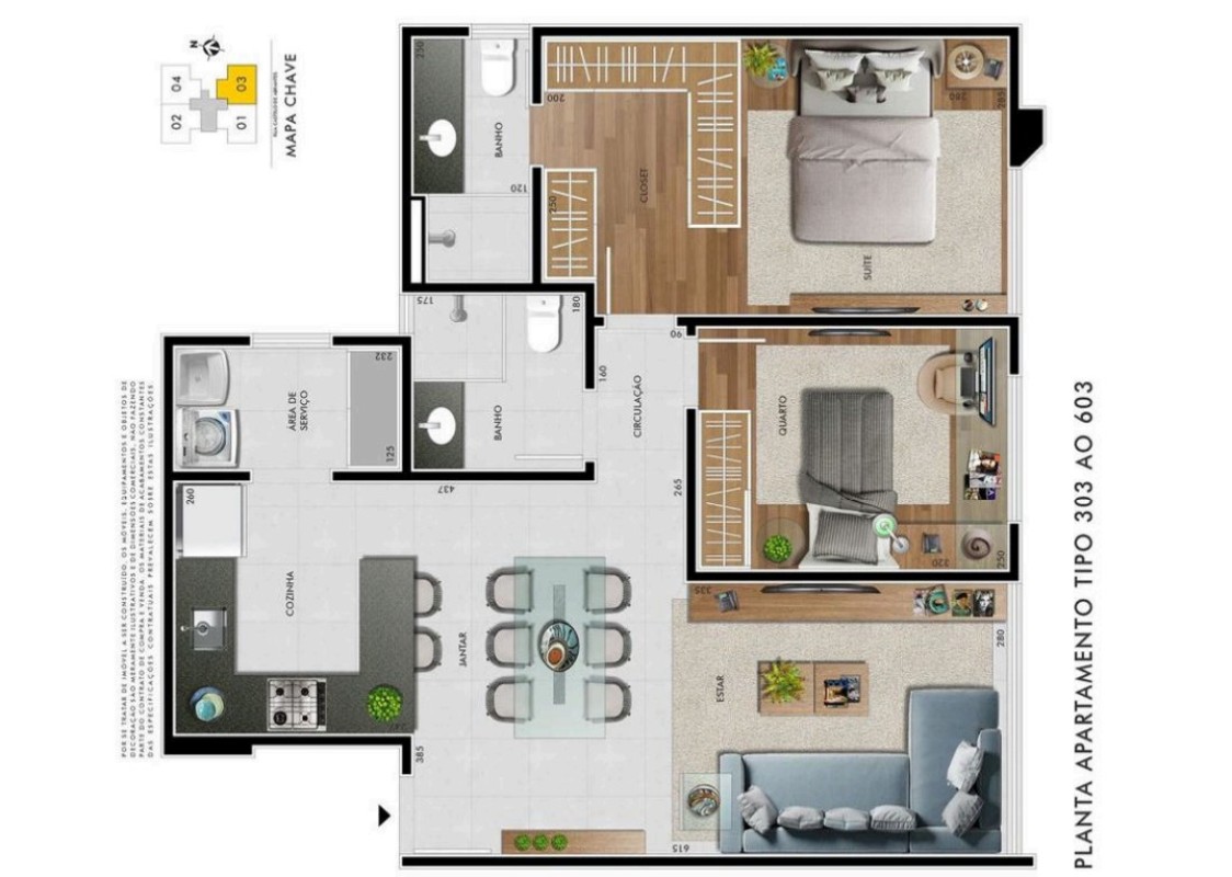 Cobertura, 2 quartos, 132 m² - Foto 14