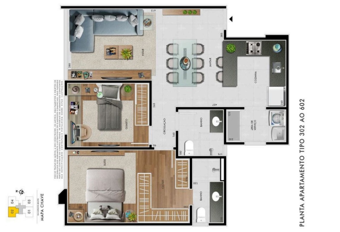 Cobertura, 2 quartos, 132 m² - Foto 15