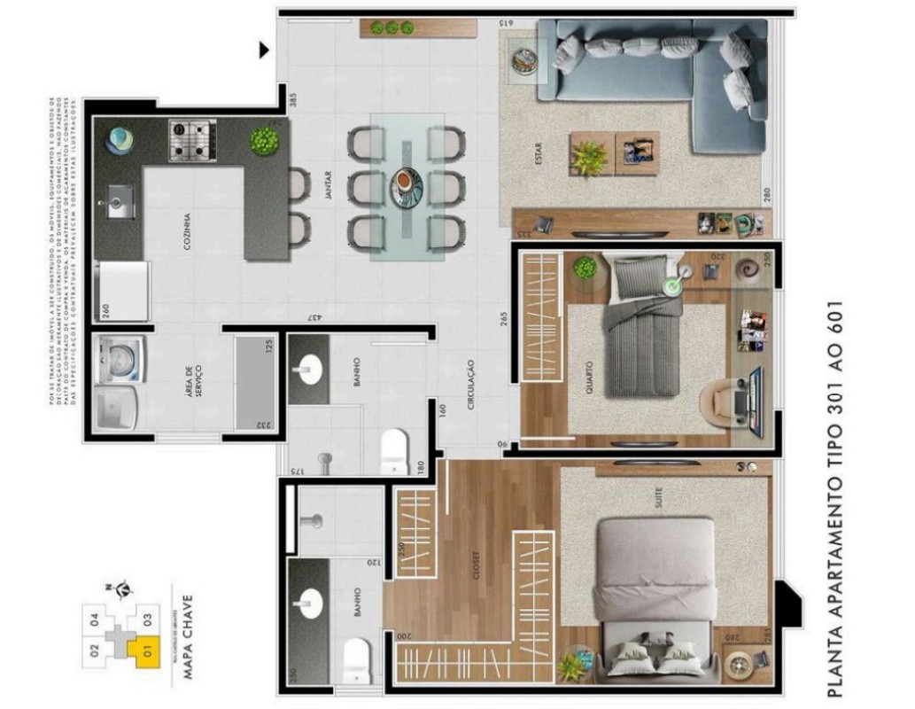Cobertura, 2 quartos, 132 m² - Foto 13