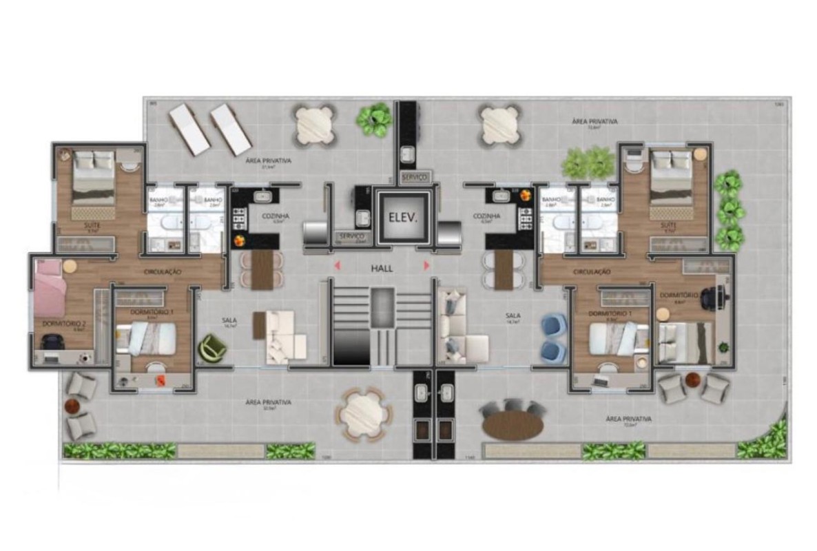 Apartamento, 2 quartos, 85 m² - Foto 4