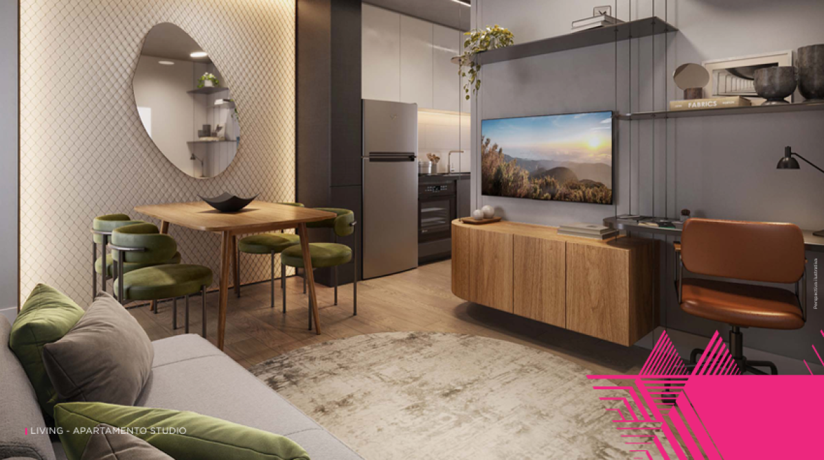 Apartamento, 1 quarto, 34 m² - Foto 5