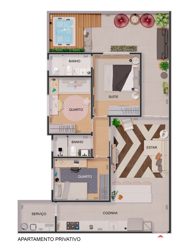 Apartamento, 3 quartos, 69 m² - Foto 17