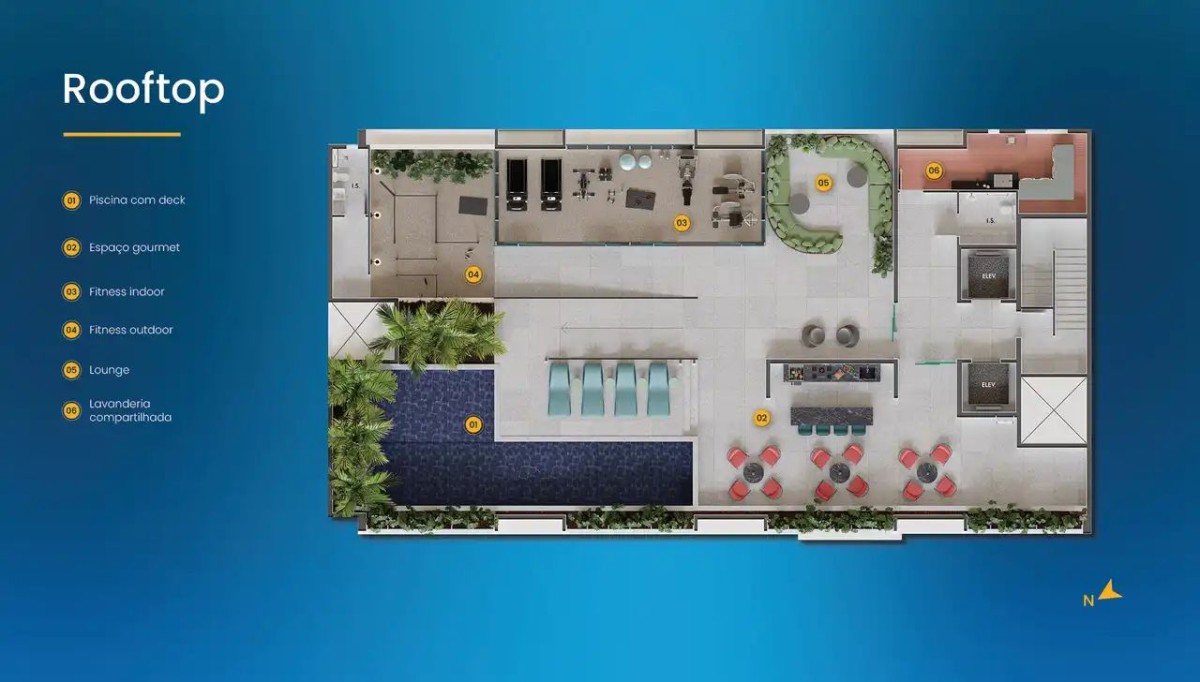 Flat/Apart Hotel, 1 quarto, 25 m² - Foto 21