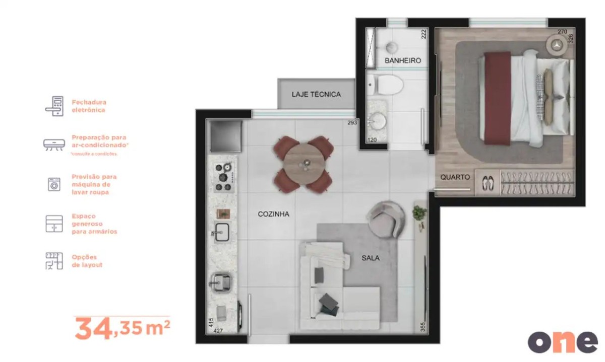 Apartamento, 2 quartos, 48 m² - Foto 17