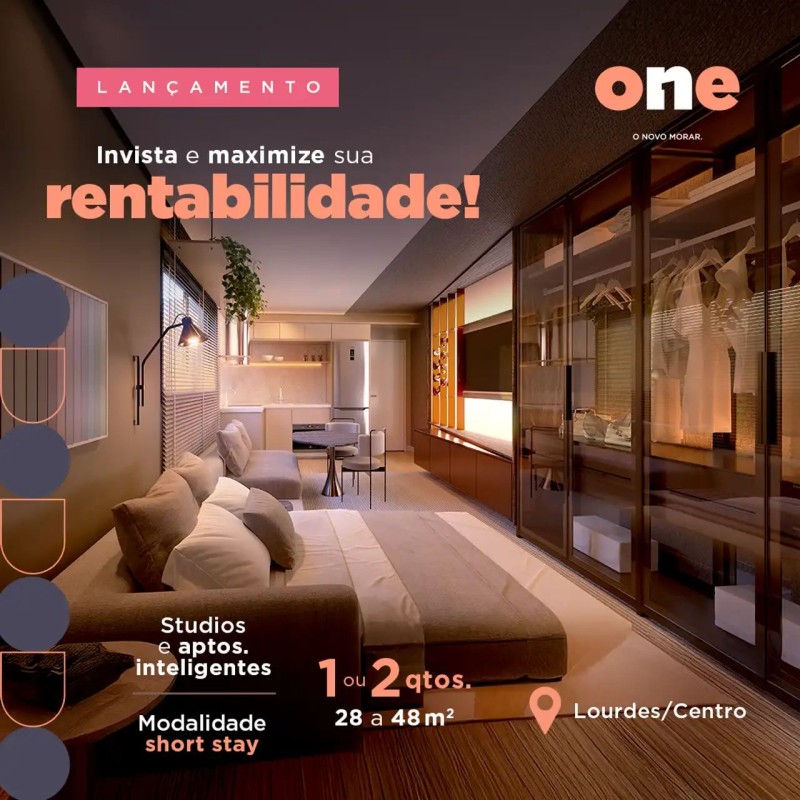 Apartamento, 2 quartos, 48 m² - Foto 1