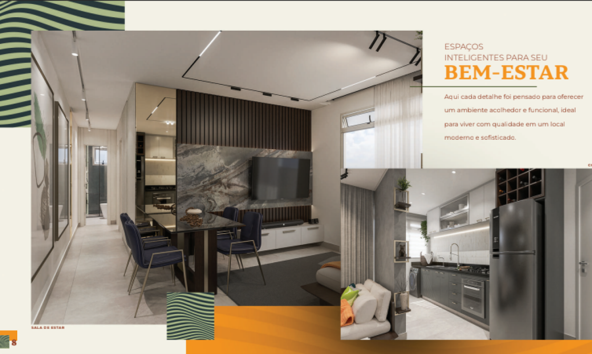 Apartamento, 2 quartos, 53 m² - Foto 2