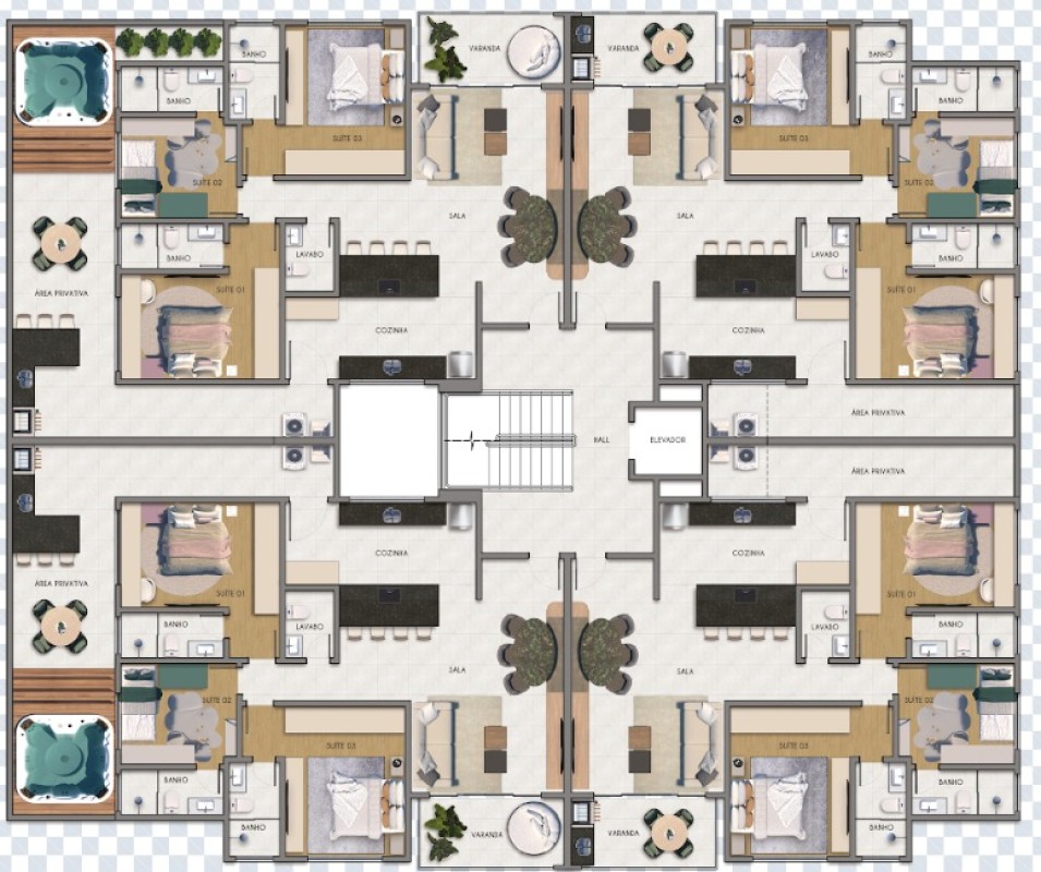 Apartamento, 3 quartos, 112 m² - Foto 4