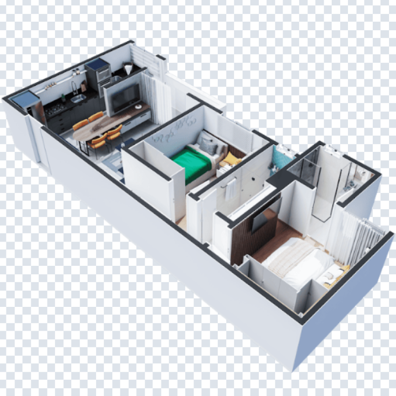 Apartamento, 2 quartos, 54 m² - Foto 7