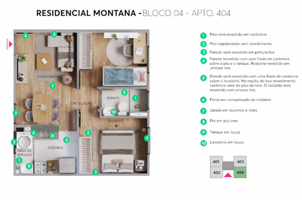 Apartamento, 2 quartos, 38 m² - Foto 8