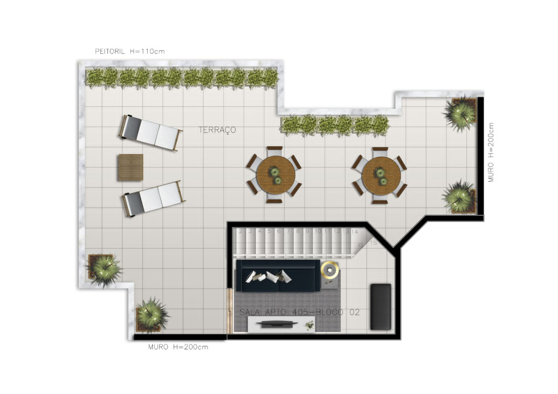 Cobertura, 3 quartos, 122 m² - Foto 13