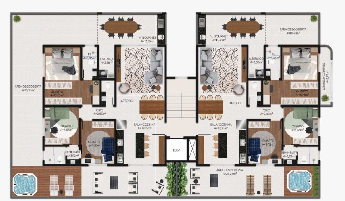 Apartamento, 3 quartos, 113 m² - Foto 8