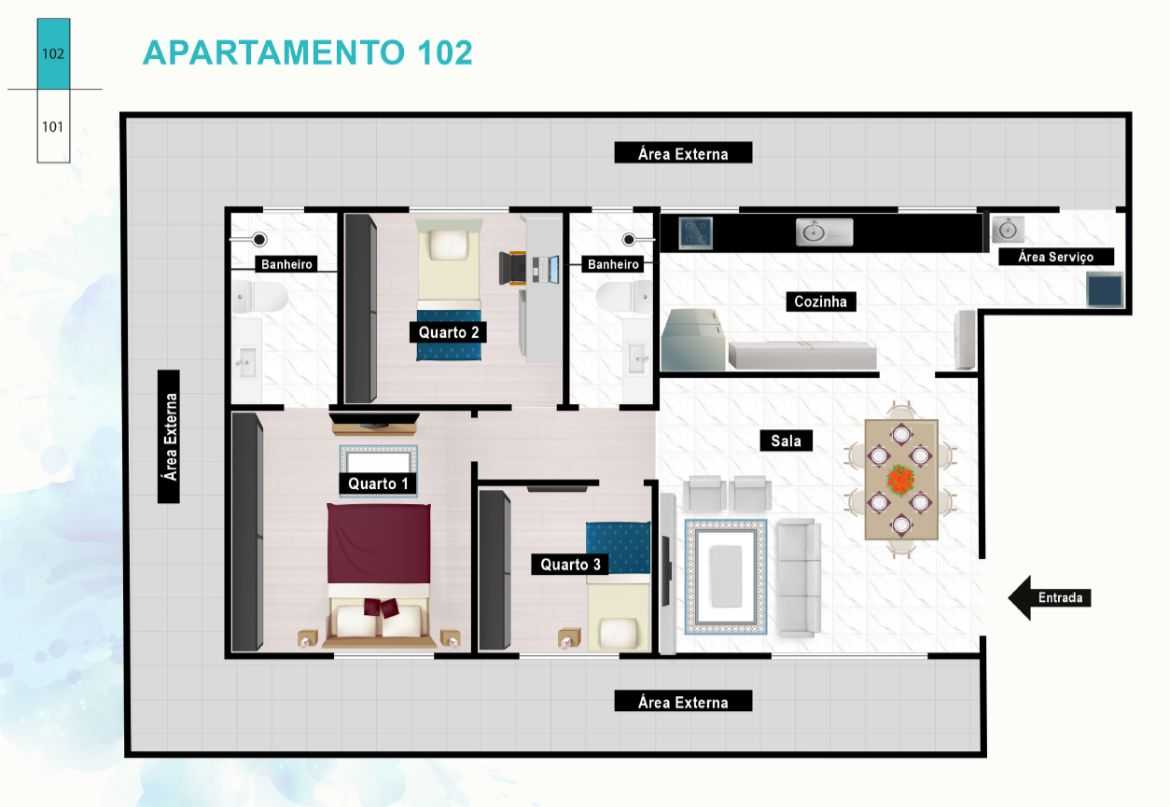 Cobertura, 2 quartos, 97 m² - Foto 25