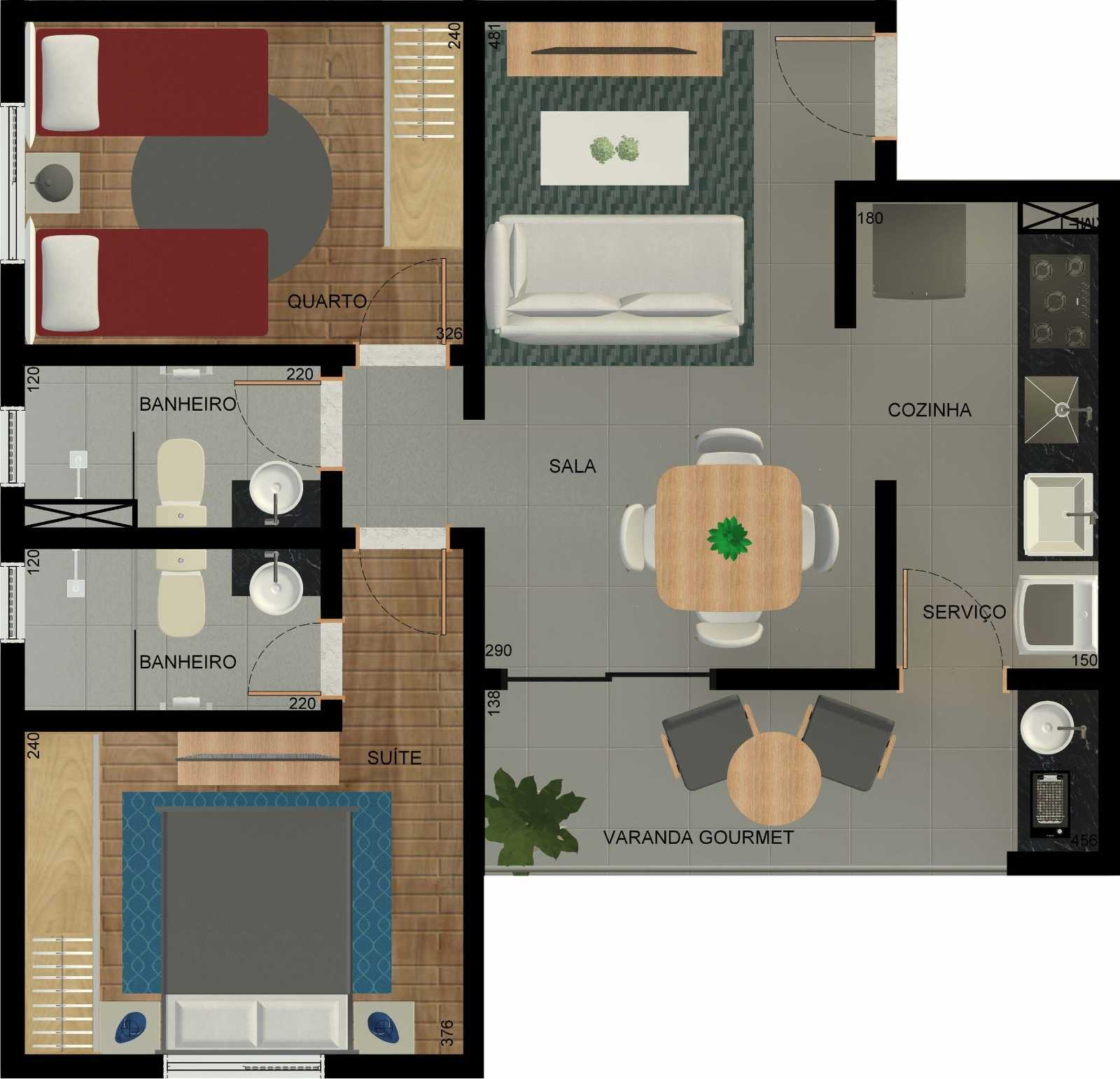 Cobertura, 2 quartos, 109 m² - Foto 25