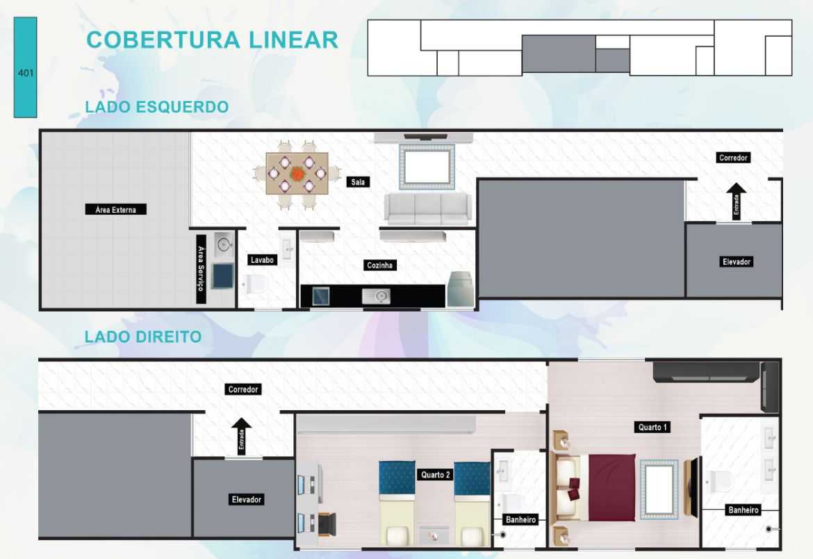 Apartamento, 3 quartos, 56 m² - Foto 21