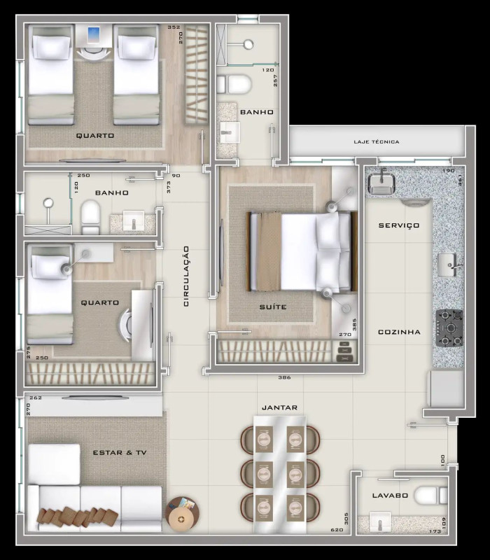 Apartamento, 3 quartos, 79 m² - Foto 17