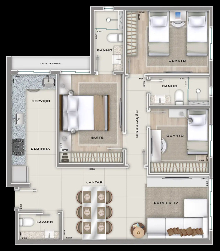 Apartamento, 3 quartos, 79 m² - Foto 20