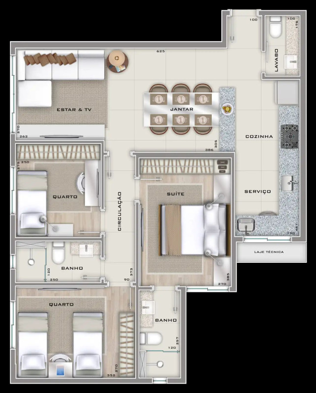 Apartamento, 3 quartos, 79 m² - Foto 21