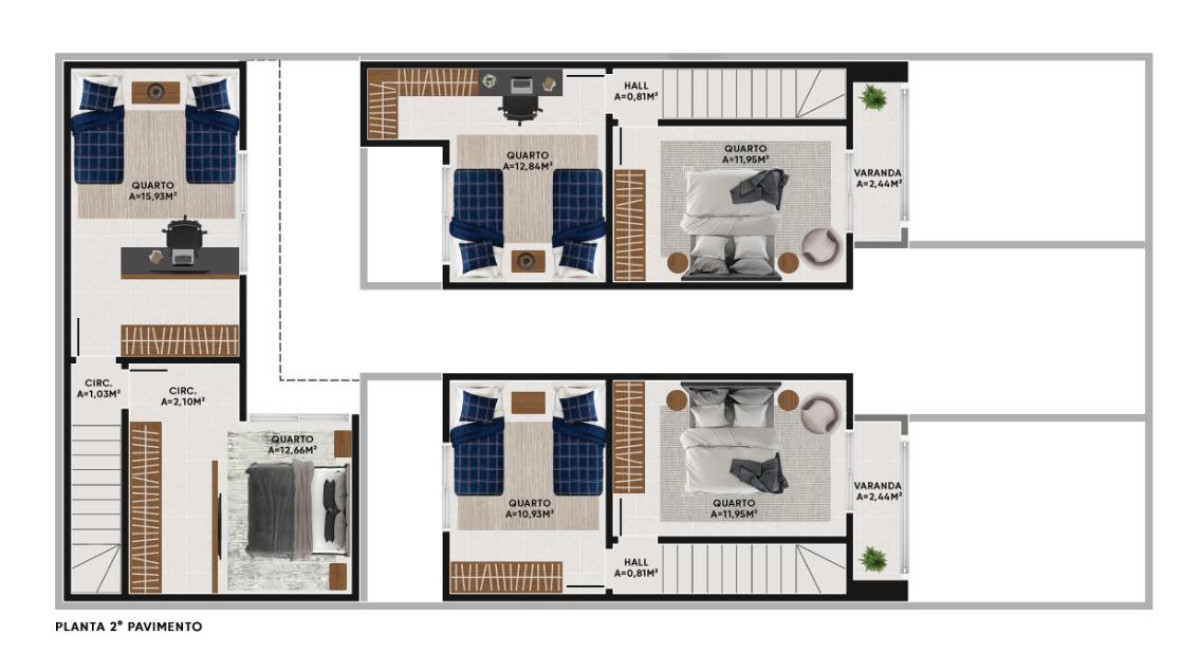 Casa, 2 quartos, 58 m² - Foto 4