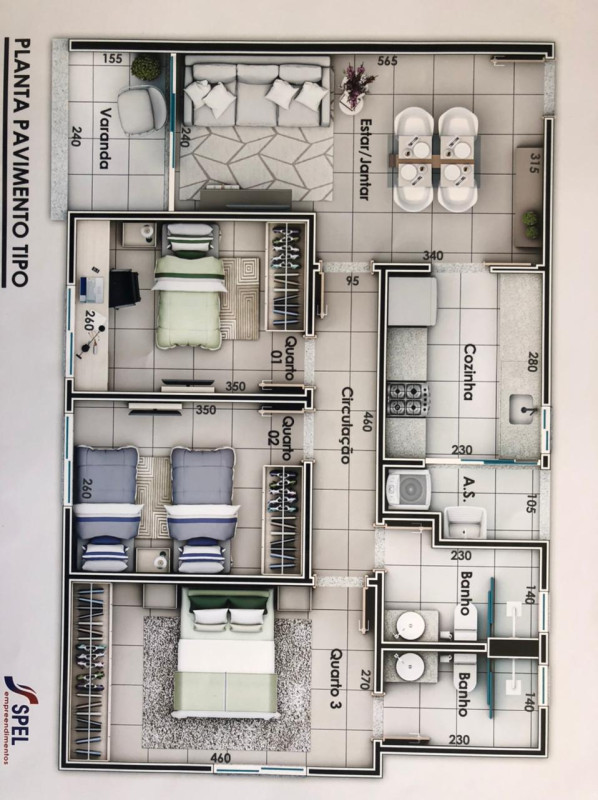 Cobertura, 3 quartos, 190 m² - Foto 3