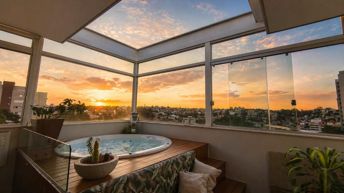 Cobertura, 3 quartos, 104 m² - Foto 1