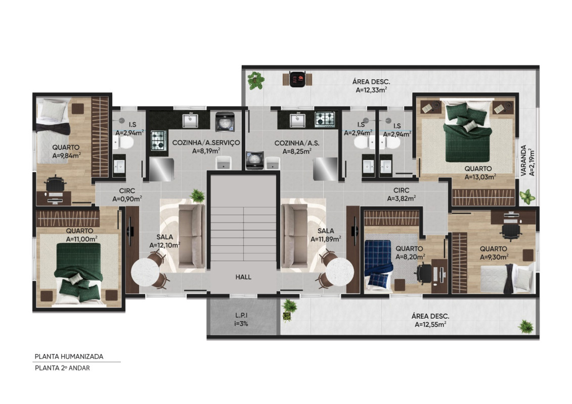 Apartamento, 2 quartos, 117 m² - Foto 13