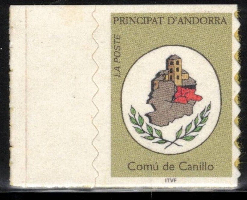 FRENCH ANDORRA 1996 Arms of Canillo; Scott 471; MNH