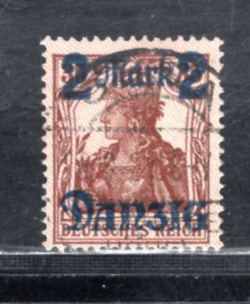 DANZIG SC# 27b F/U