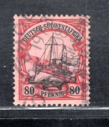 GERMAN SOUTH WEST AFRICA SC# 21 FVF/U