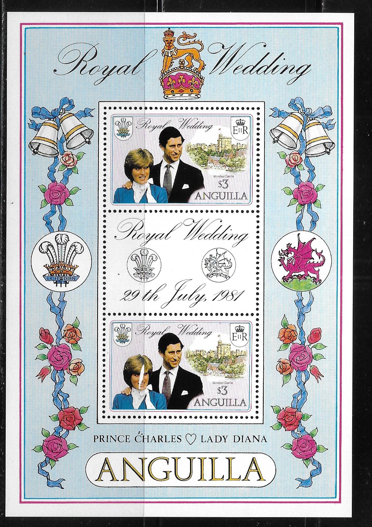 Anguilla 446a Diana Wedding s.s. MNH